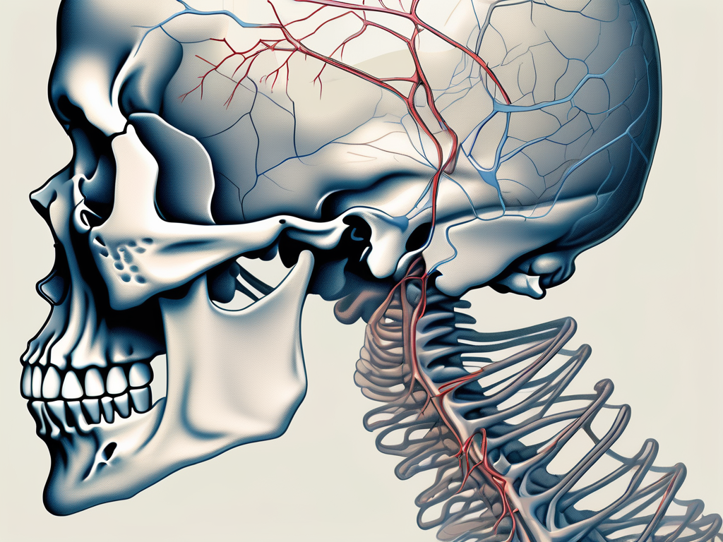 where does the trochlear nerve exit the skull