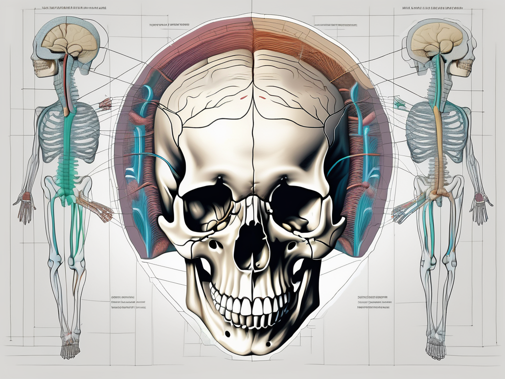 where does the trochlear nerve pass through the cranium