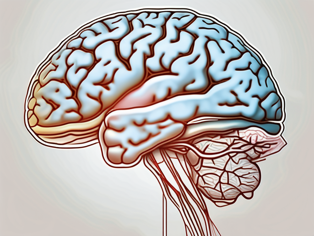 where does the trochlear nerve cross brainstem